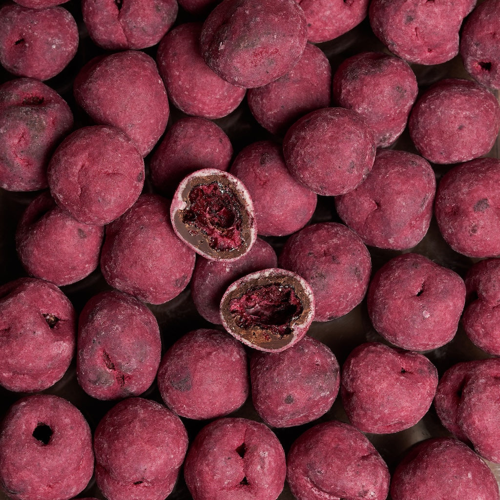 Dark Chocolate Cherry Dragees