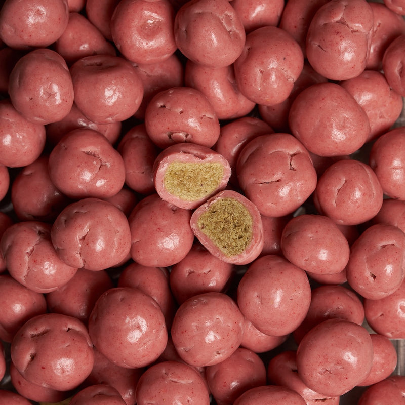 Strawberry Matcha Cookie Dragees