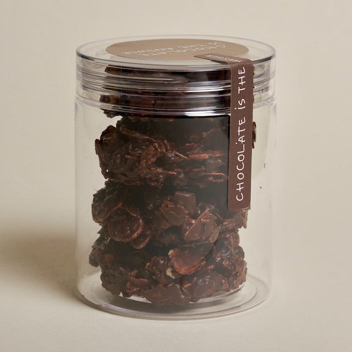 Dark Chocolate Pecan Crunch with Cranberry