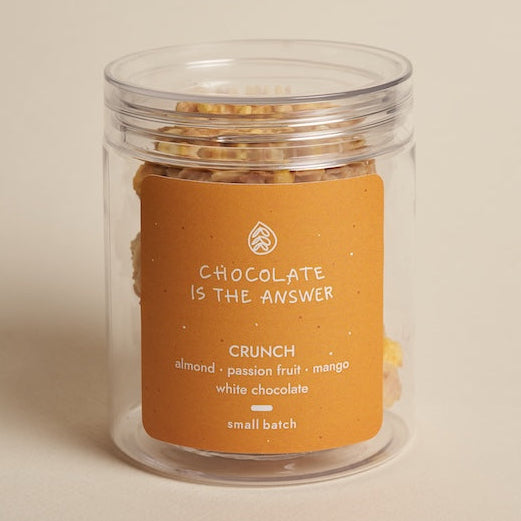 Passion Fruit & Mango Chocolate Crunch