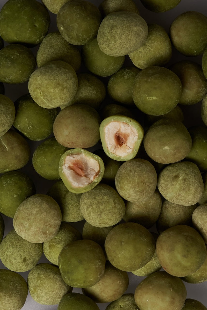 Matcha Hazelnut Dragees