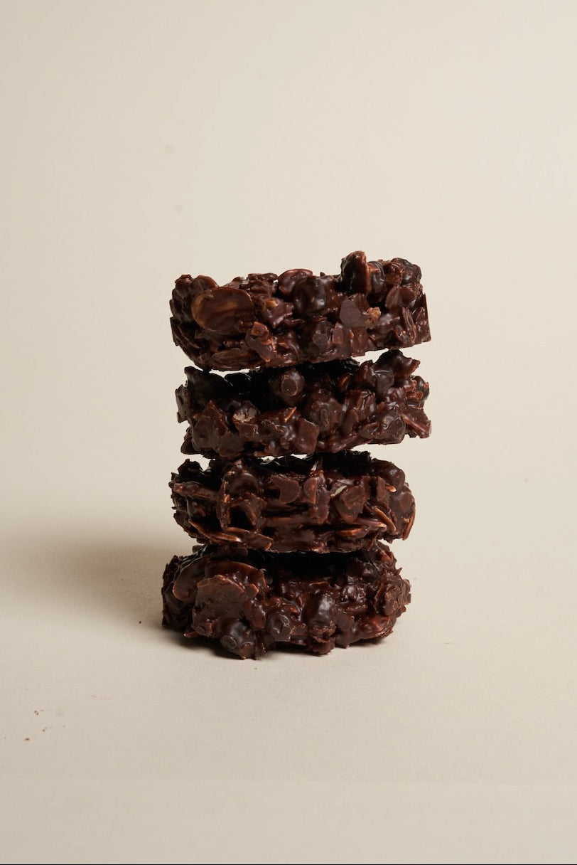 Dark Chocolate Pecan Crunch with Cranberry